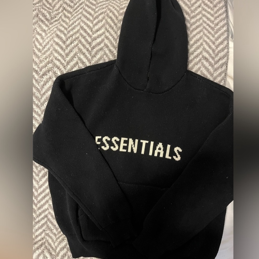 Essentials Knit Hoodie